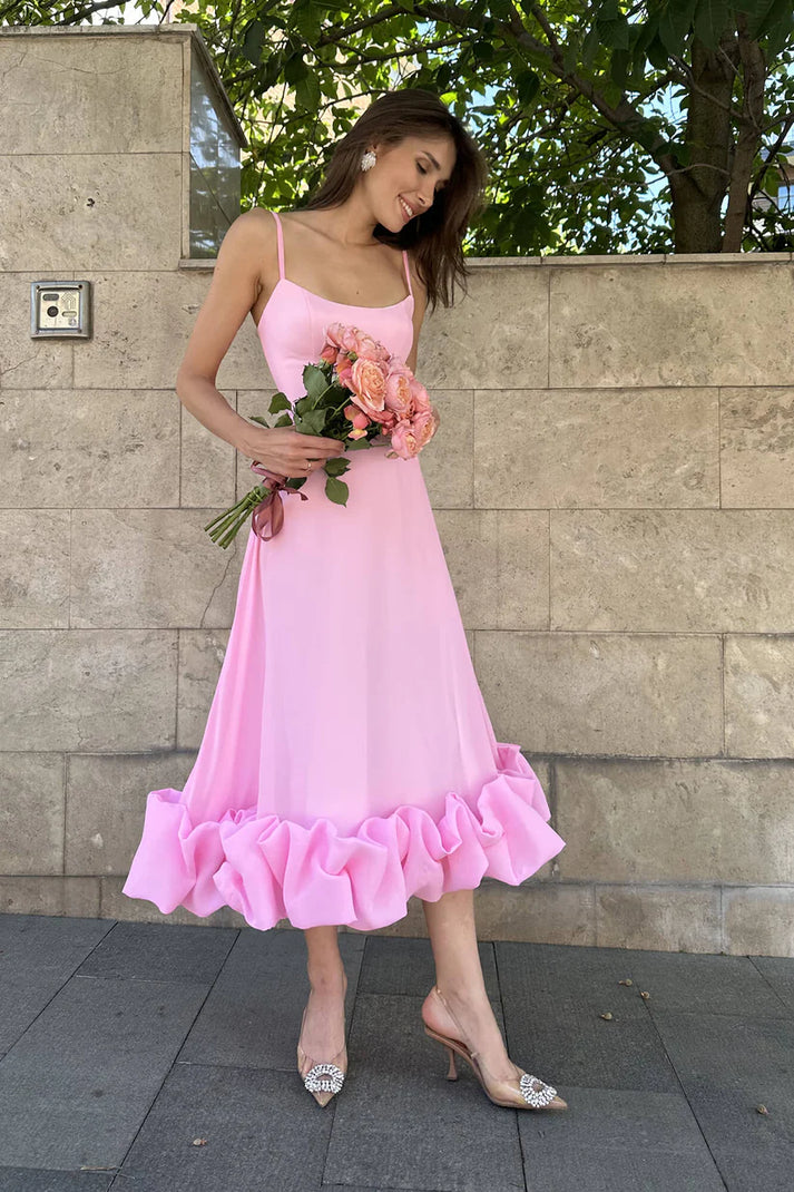 IRSA | ROBE AVEC VOLANT ET BUSTIER