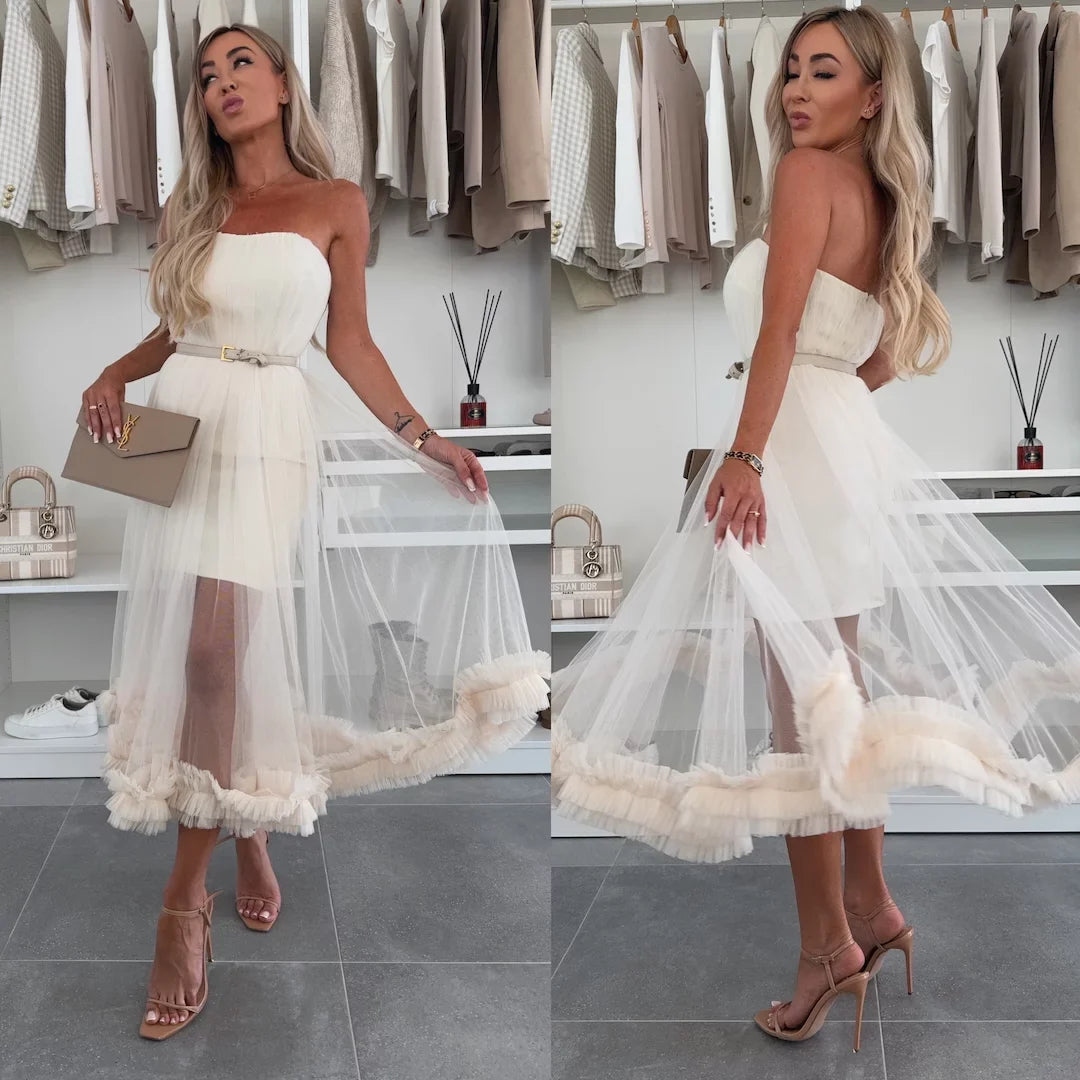 Robe en Tulle Romantique de Soirée