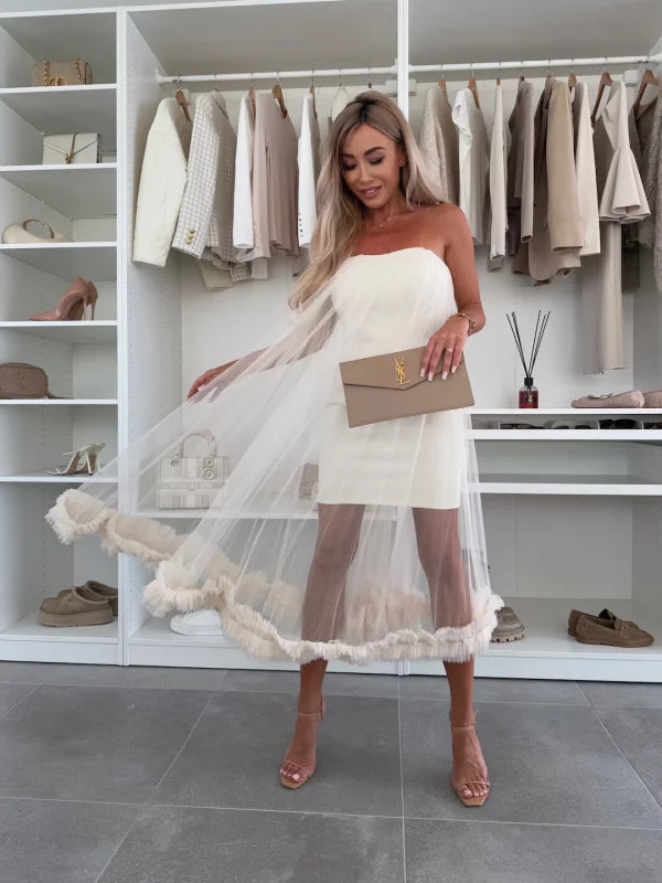 Robe en Tulle Romantique de Soirée