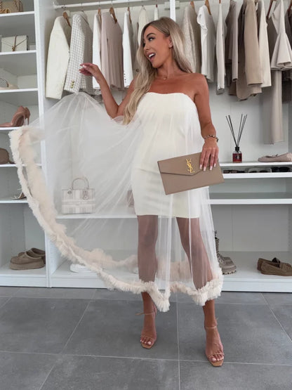 Robe en Tulle Romantique de Soirée