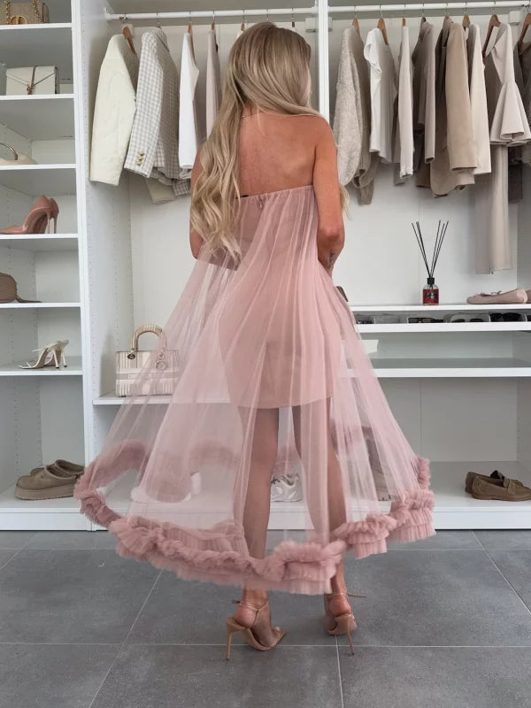 Robe en Tulle Romantique de Soirée