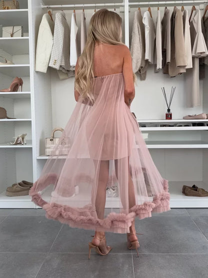 Robe en Tulle Romantique de Soirée