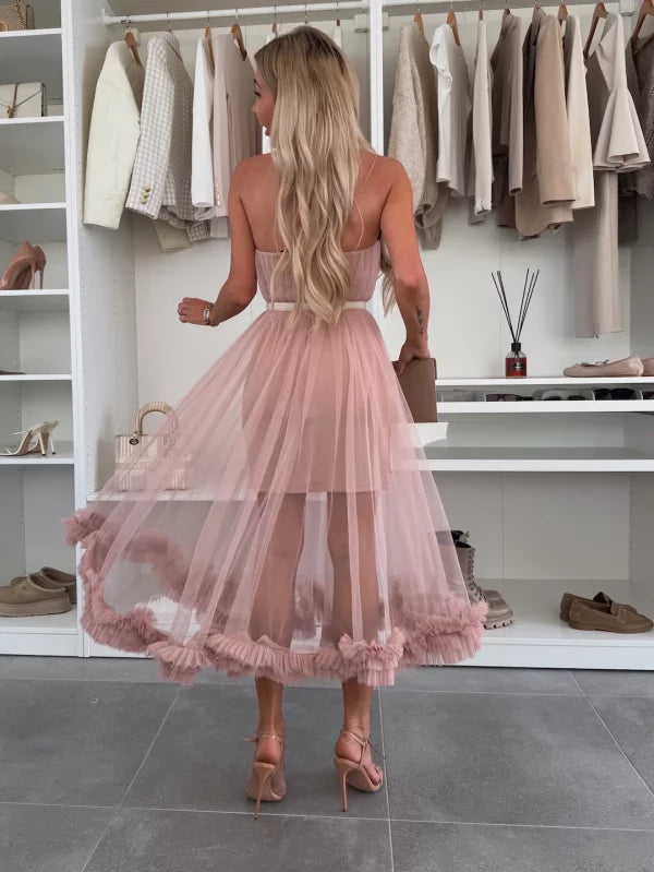 Robe en Tulle Romantique de Soirée